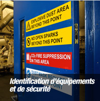 Identification d’équipements et de sécurité